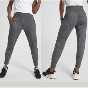 Athleta Venice Jogger Heathered Black Size Small